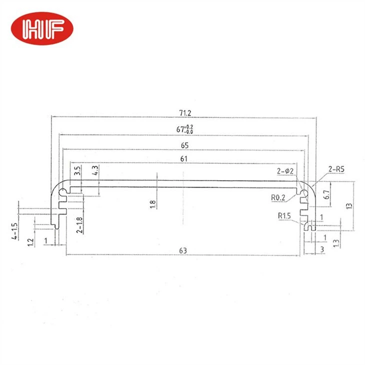 Industrial Aluminum Enclosure Amplifier Case Box